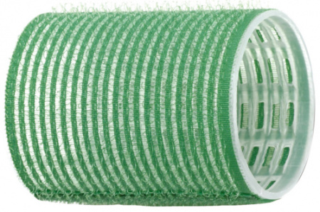 DEWAL Бигуди-липучки, зеленые d 48 мм 12 шт/уп