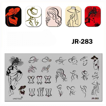 Пластина для стемпинга JR283