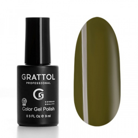Гель-лак Grattol Color Gel Polish Dark Olive #192 9мл