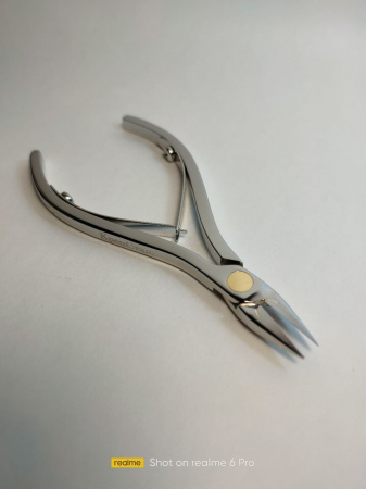 Подологические кусачки КрепСталь с напайками для вросшего ногтя 14 мм