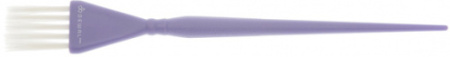 DEWAL Кисть для окрашивания, голубая , с белой прямой щетиной, узкая 20 мм
