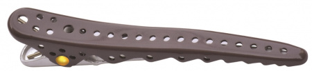 Зажимы Y.S.Park Shark Clip YS-15*08 (8 шт.) шоколадные