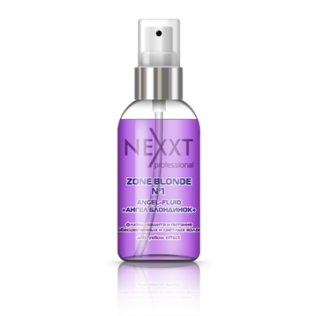 Nexxt флюид-защита и питание светлых волос “ангел блондинок” + bonus: anti-yellow effect 50мл.