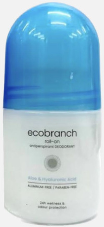 Eco Branch Дезодорант Deodorant Roll-On Aloe&Hyaluronic Acid 30Ml