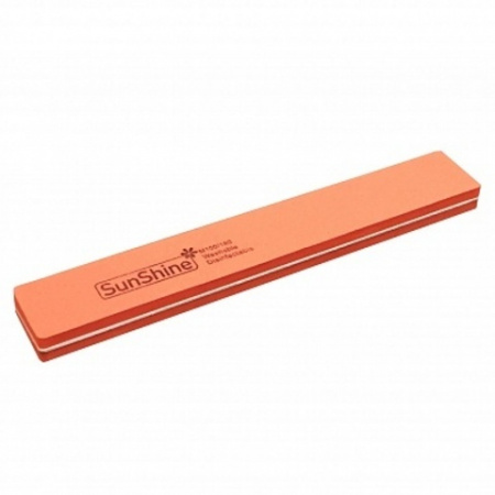 Пилка SunShine д/шлифовки широкая оранжевая 100/180