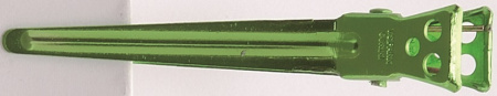 Зажимы Y.S.Park Clips M YS-14*10 (10 шт.) зеленые