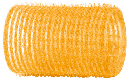 DEWAL Бигуди-липучки желтые d 32 мм 12 шт/уп