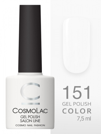 Cosmolac Гель-лак/Gel polish №151 Белый ангел 7,5 мл