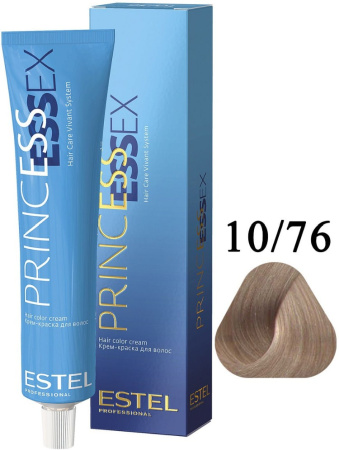 ESTEL PROFESSIONAL Estel Princess Essex 10/76 светлый блондин коричнево-фиолетовый 60 мл