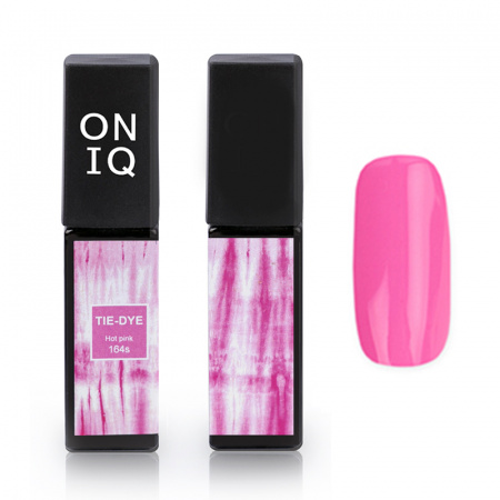 Гель-лак для педикюра ONIQ OGP-164s Ярко-розовый (Tie-dye Hot pink), 6 мл*