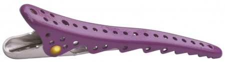 Зажимы Y.S.Park Shark Clip YS-11*08 (8 шт.) фиолетовые