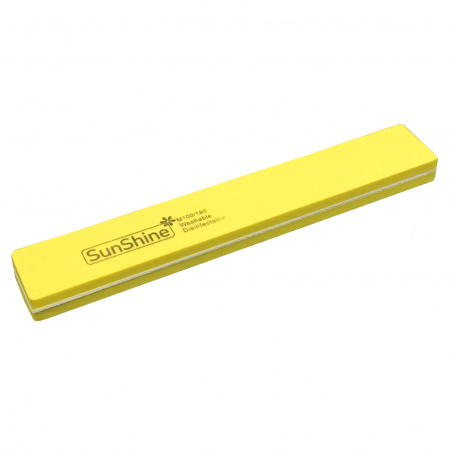 Пилка SunShine д/шлифовки широкая желтая 100/180