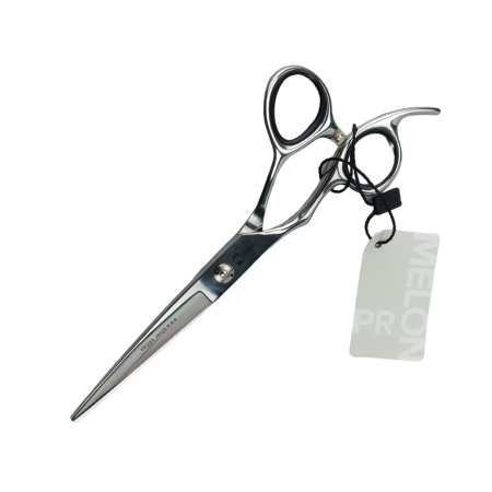 MеlоnРrо Парикмахерские ножницы Silver Edition для левши Прямые/эргономичные