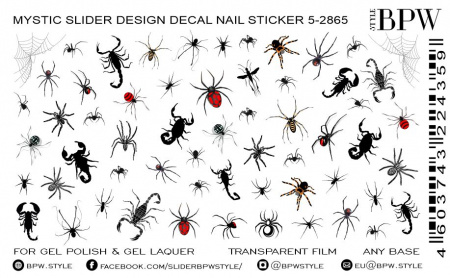 Слайдер-дизайн BPW Паучки и скорпионы