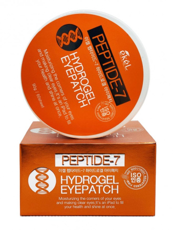 Ekel Гидрогелевые Патчи Для Глаз Peptide-7 Hydrogel Eye Patch 90G*60Ea