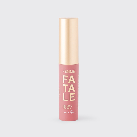 VS Устойчивая жидкая матовая помада для губ/Long-wearing matt liquid lip color/Rouge a levres liquide matte longue tenue "Femme Fatale"тон01